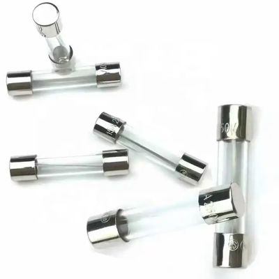 فیوز کارتریج الکتریکی 6x30mm 5x20mm 3x10mm 250V 15A فیوز لوله شیشه ای سرامیکی
